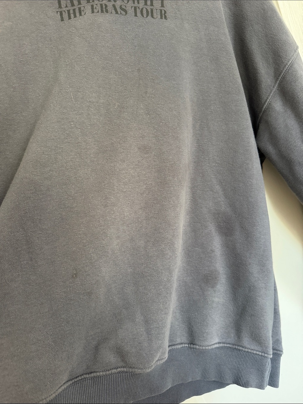 Gray Taylor Swift The Eras Tour Pullover Sweatshirt - Picture 2 of 5